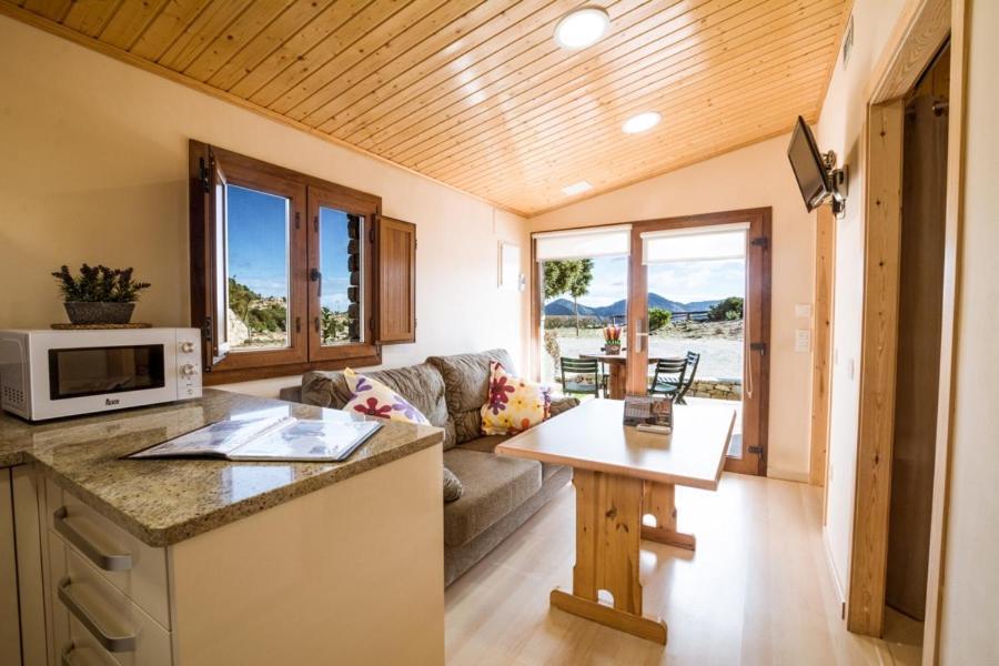 Camping Bungalow Serra De Prades Resort Vilanova de Prades Екстер'єр фото