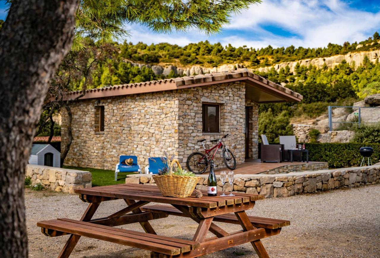 Camping Bungalow Serra De Prades Resort Vilanova de Prades Екстер'єр фото